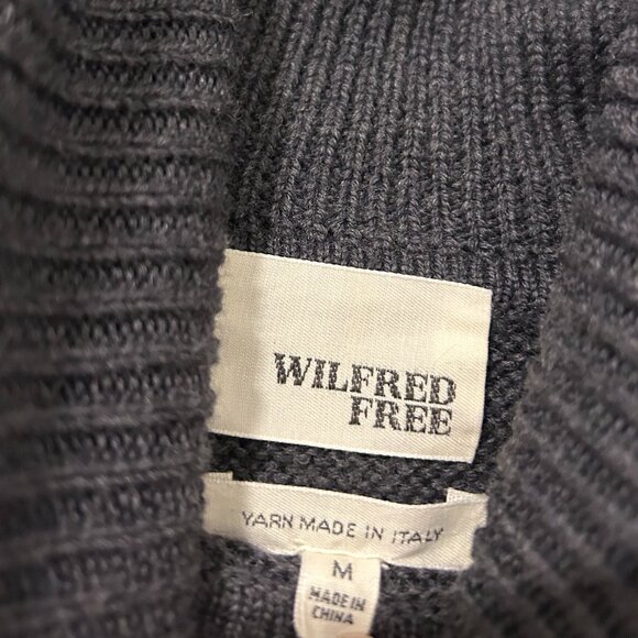 Aritzia Wilfred Free Wool Turtle Neck Sweater Dress - Picture 3 of 5